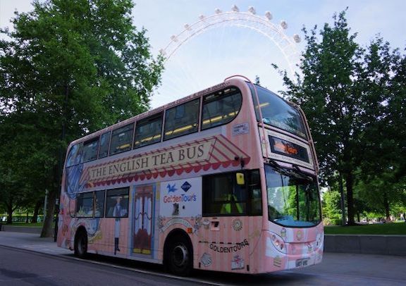 双层巴士下午茶含伦敦全景游Afternoon Tea Bus with Panoramic Tour of London
