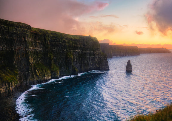 「品质英文团」爱尔兰莫赫悬崖、巴伦国家公园一日游（都柏林往返）