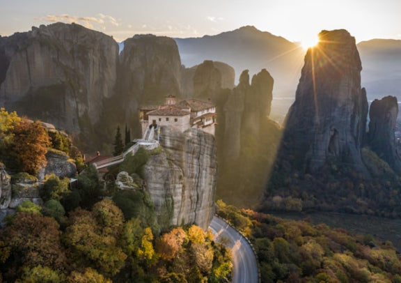 "Chinese Tour" Meet the Most Beautiful Greece - Athens + Santorini + Meteora Sky City 6-Day Tour (Departure on Sunday) 