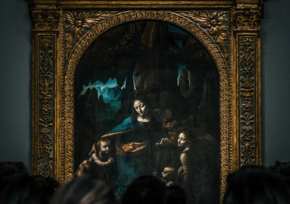 达文西《岩间圣母 The Virgin of the Rocks》